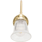 Victoriana Wall Bracket with Zipper 23 Clear Shade by Lode Lighting