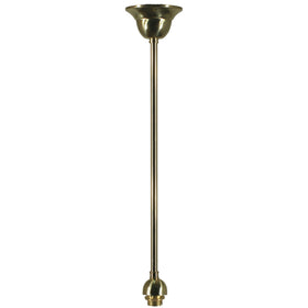 Rod Set 1/2", 3/4" in Patina Black, Brass or Chrome
