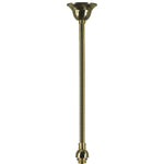 Rod Set 1/2", 3/4" in Patina Black, Brass or Chrome