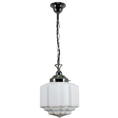 Single Chain Pendant Light With 8" St Kilda