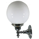 Koscina Wall Light with 6'' Sphere Opal Gloss by Lode Lighting