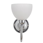Loxton Wall Light With Decatron Opal Matt Glass