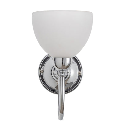 Loxton Wall Light With Decatron Opal Matt Glass
