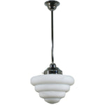Single Rod Pendant Light With Beehive 10"