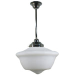 Single Rod Pendant Light With 12" Victorian