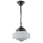 Single Rod Pendant Light With Detroit 8"