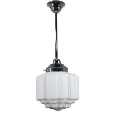 Single Rod Pendant Light With 8"