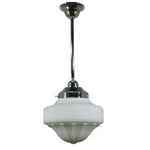 Single Rod Pendant Light With 9" Derby