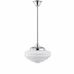 Single Rod Pendant Light With Chateau