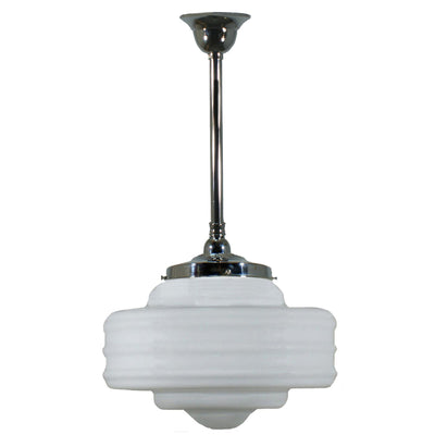 Single Rod Pendant Light With Detroit 14"