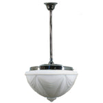 Single Rod Pendant Light With 14" Empire