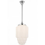 Single Rod Pendant Light With Bergerac