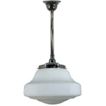 Single Rod Pendant Light With 14" Lincoln