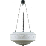 3 Chain Suspension Pendant Light  With 17" Senator