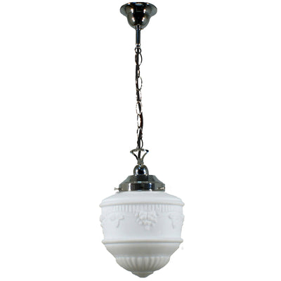 Senator 8" Chain Pendant Light 1Lt