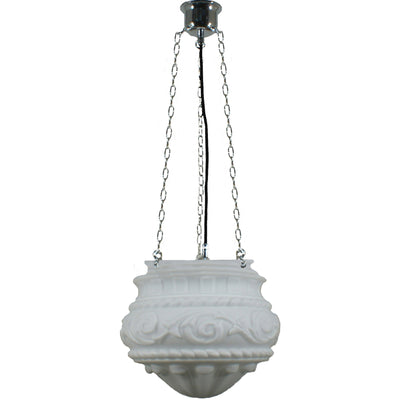 3 Chain Suspension Pendant Light With 12"