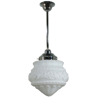 Single Rod Pendant Light With 8" Premier