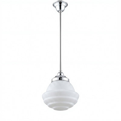 Single Rod Pendant Light With Parkville 9"
