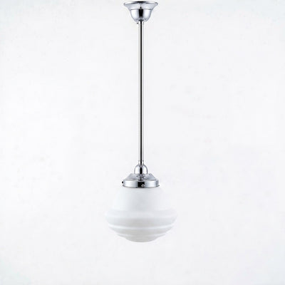 Single Rod Pendant Light With Parkville 9"