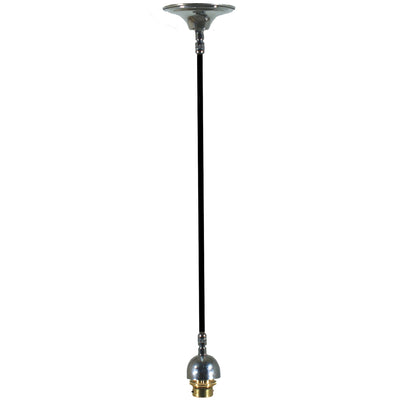 Single Cloth Cord Suspension Set Complete With Lamp Holder
