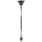 Rod Set 1/2", 3/4" in Patina Black, Brass or Chrome
