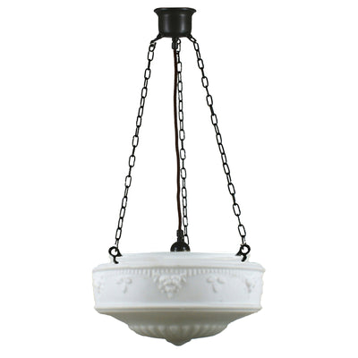 3 Chain Suspension Pendant Light With 14" Senator