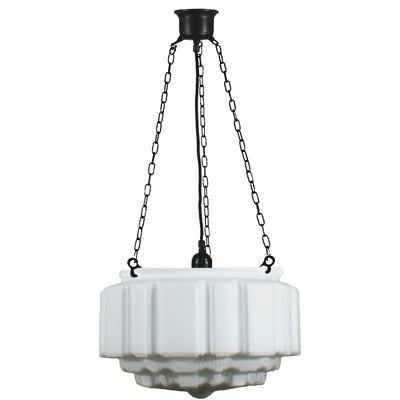 3 Chain Suspension Pendant Light  With 14"