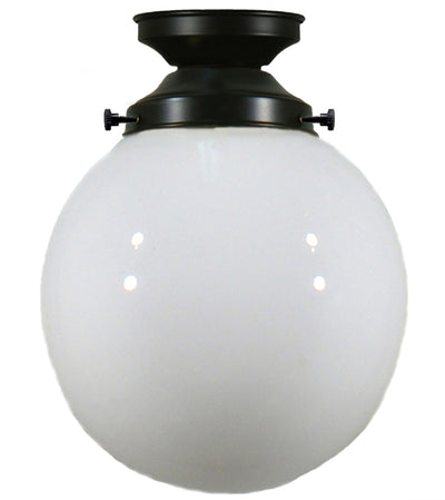 Single Rod Pendant Light With 8" Sphere