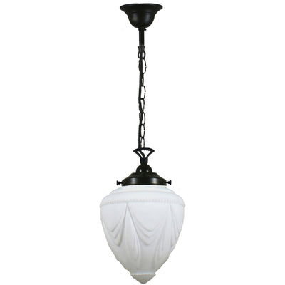 Single Chain Pendant Light With 8" Empir
