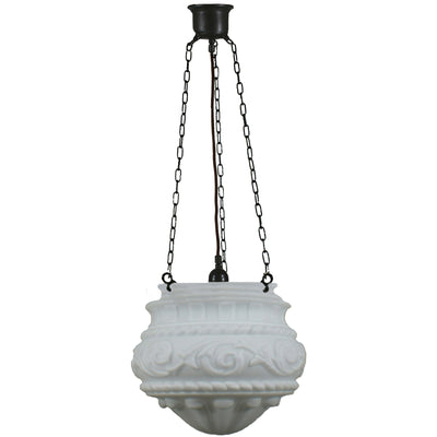 3 Chain Suspension Pendant Light With 12"