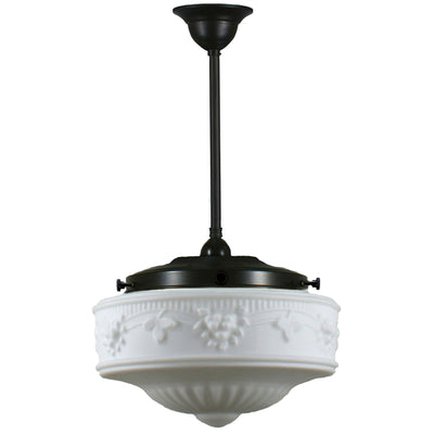 Single Rod Pendant Light With 11" Senator