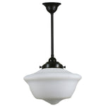 Single Rod Pendant Light With 12" Victorian