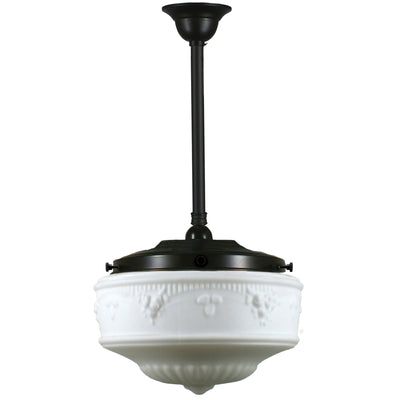 Single Rod Pendant Light With 14" Senator