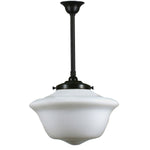 Single Rod Pendant Light With 16" Victorian