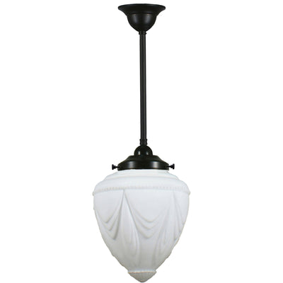 Single Rod Pendant Light With 8" Empire