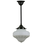 Single Rod Pendant Light With 9" Derby