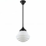 Single Rod Pendant Light With Parkville 9"