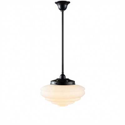 Single Rod Pendant Light With Chateau