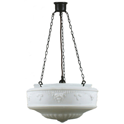 3 Chain Suspension Pendant Light  With 17" Senator