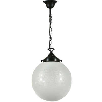 Single Chain Pendant Light With 10" Sheffield