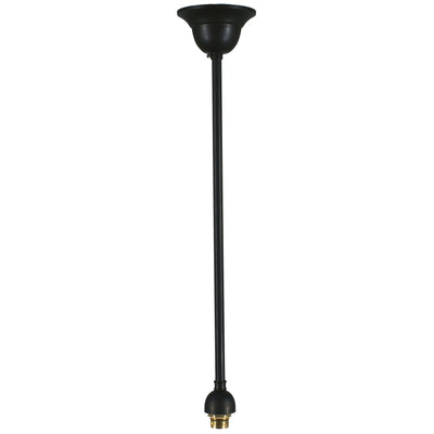 Rod Set 1/2", 3/4" in Patina Black, Brass or Chrome