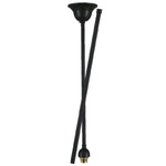 Rod Set 1/2" x 1m (2 pc) by Lode Lighting