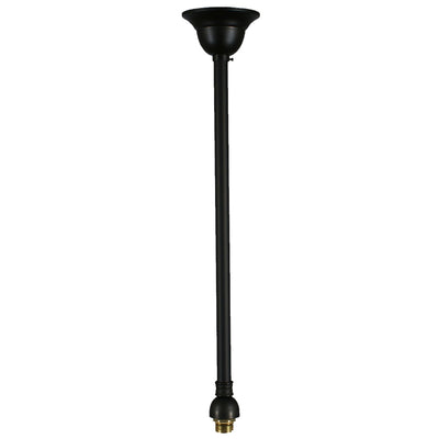 Rod Set 1/2", 3/4" in Patina Black, Brass or Chrome