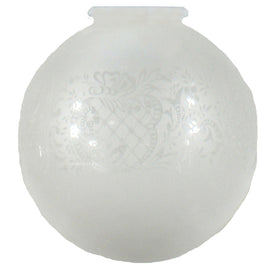 Sheffield 10" Sphere Etched Glass - 3090054