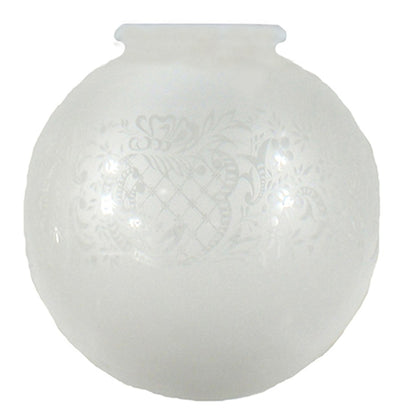 Sheffield 8" Sphere Etched Glass - 3090057