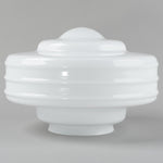 Detroit Large Glass 6 1/4" Fitter Opal Gloss by Lode Lighting