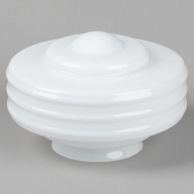 Detroit Small Glass Shade 4 1/4" Fitter Opal Gloss by Lode Lighting