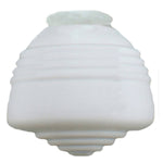 Domec Glass Shade 4 1/4" Fitter Opal Gloss by Lode Lighting