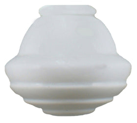 Parkville Glass Shade 9 4 1/4" Fitter Opal Matt by Lode Lighting