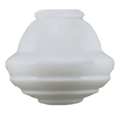 Parkville Glass Shade 9 4 1/4" Fitter Opal Matt by Lode Lighting